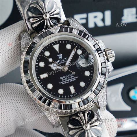 rolex chrome hearts watch